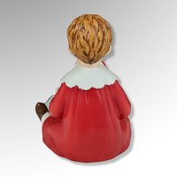 Goebel Boy Reading Christmas Music Box