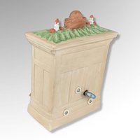 1984 Enesco "By the Chimney with Care" Music Box