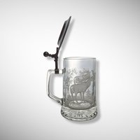 ALWE German Beer Stein with Elk