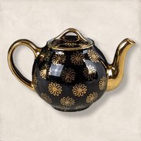 Vintage Hall 050 GL French Daisy Teapot (6-Cup)