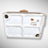 1987 Lefton Ticket Station Ceramic House