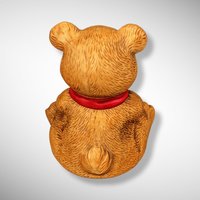 Ceramic Vintage Teddy Bear Music Box