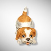 Pair of Vintage Homco Dog Figurines 1407