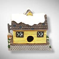 1987 Lefton Ticket Station Ceramic House