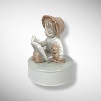 Edelweiss Otagiri Music Box of Girl Reading