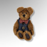 Pair of 1990s Boyds Bears Plush Animals