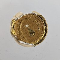 Vintage Toscany Glass Decanter with Ship