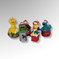 Set of 6 Sesame Street Large Ornaments