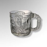 Set of 2 1995 McDonalds Batman Forever Handled Cups