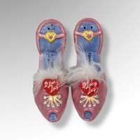 2002 Vandor I love Lucy Shoes Salt and Pepper Set