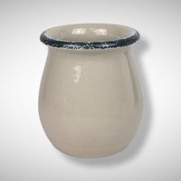 2000 Home and Garden Snowman Ceramic Utensil Holder