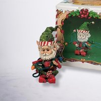 1980s Enesco North Pole Village Elf Figurine - Your Choice of Design