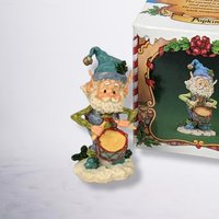 1980s Enesco North Pole Village Elf Figurine - Your Choice of Design