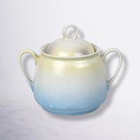 PK Unity Sugar Bowl with Ship, Made in Germany