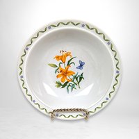 Set of 4 Windemere Garden Floral Cereal Bowls, Japan