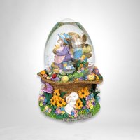 Easter Spring Musical Water Globe