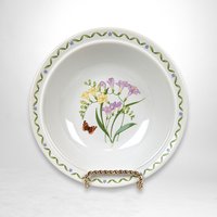 Set of 4 Windemere Garden Floral Cereal Bowls, Japan