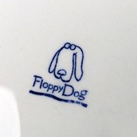 Charming Floppy Dog Ceramic Plate: Whimsical and Colorful Canine Delight