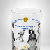 1982 Milwaukee Brewers World Series Drinking Glass
