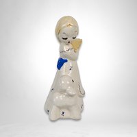 Rare Find! 1938 DeLee Art "Mary" Figurine/Vase - Pre-WWII Collectible Gem