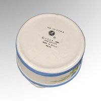 Vintage FTDA Wiess Hand-Painted Blue Floral Planter 