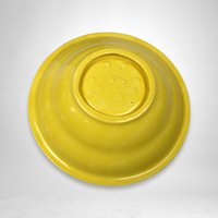 Vintage 1977 Yellow Arnels Pitcher and Basin