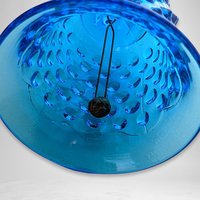 Vintage Fenton Colonial Blue Hobnail Glass Bell - Classic Collectible Glassware