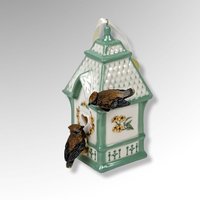 2000 Bradford Exchange Porcelain Birdhouse Ornament, Your Choice