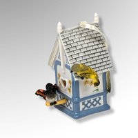 2000 Bradford Exchange Porcelain Birdhouse Ornament, Your Choice