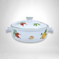 Vintage Sadek Vegetable Garden Covered Casserole – Timeless Kitchen Elegance