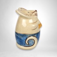 Vintage 1970s Ceramic Parmesan Cheese Shaker: Nostalgic Kitchen Necessity