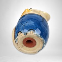 Vintage 1970s Ceramic Parmesan Cheese Shaker: Nostalgic Kitchen Necessity