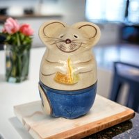 Vintage 1970s Ceramic Parmesan Cheese Shaker: Nostalgic Kitchen Necessity