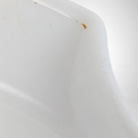 Pyrex Butterprint White 10" Cinderella Mixing Bowl 2 1/2 Quart 443, Used Condition