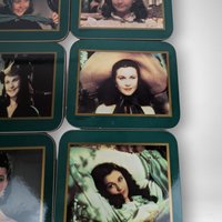 Set of 6 1992 Gone with the Wind Coasters