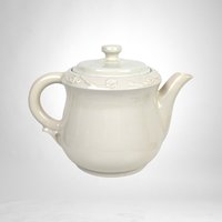 Vintage Large Porcelier Nautical Teapot with Lid - Seafaring Elegance