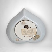 1992 San Francisco Music Box Pierrot Clown Heart-Shaped Musical Dish - Whimsical Melodies and Charm