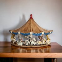 Vintage 1979 Carousel Wall Décor, Universal Statuary
