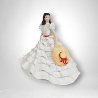 1987 Vivian Leigh as Scarlett O'Hara Large Porcelain Figurine