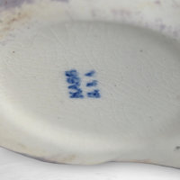 Vintage Kass Iridescent Calla Lily Ceramic Vase