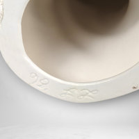 1986 Ceramic Faceless Ghost Figurine