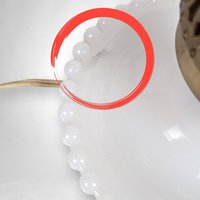 Vintage Milk Glass Hobnail Lamp