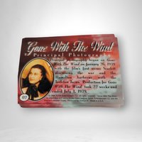 1989 Rhett Butler Gone with the Wind Tin with Collector Cards: Classic Hollywood Collectibles