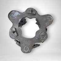 Vintage 1978 Metzke Pewter Votive Candle Holder: Timeless Elegance in Pewter