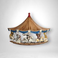 Vintage 1979 Carousel Wall Décor, Universal Statuary