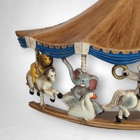 Vintage 1979 Carousel Wall Décor, Universal Statuary
