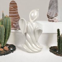 1986 Ceramic Faceless Ghost Figurine