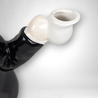 1992 Bombay Butler/Waiter Decorative Ceramic Teapot