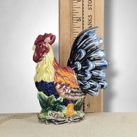 Vintage Ceramic Rooster Salt and Pepper Shakers