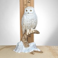 1991 National Audubon Snowy Owl Figurine